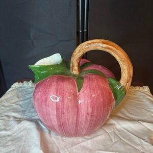 Vintage Handpainted Tomato Pitcher